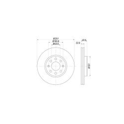 Lot de 2 Disque (x1) TEXTAR 92145703