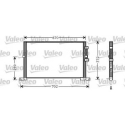 Condenseur Valeo 818023