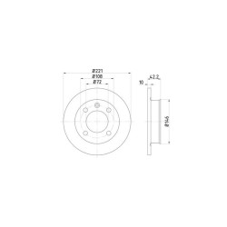 Lot de 2 Disque (x1) TEXTAR 92011900