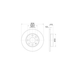 Lot de 2 Disque (x1) TEXTAR 92020903