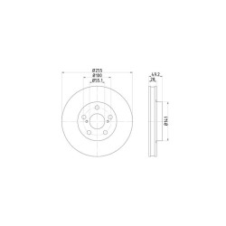 Lot de 2 Disque (x1) TEXTAR 92077500