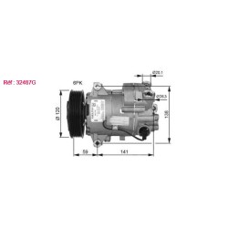 Compresseur NRF 32487G