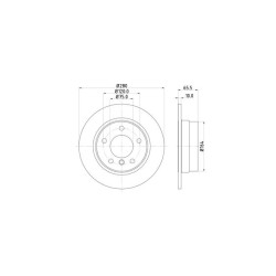 Lot de 2 Disque (x1) TEXTAR 92132903