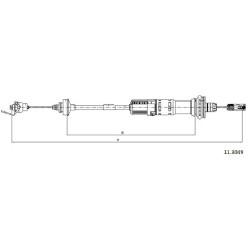 Cable divers Cabor 11.3049