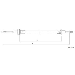 Cable divers Cabor 11.2329