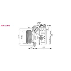 Compresseur NRF 32178