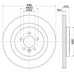 Jeu Disques Mintex MDC2814C