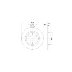 Lot de 2 Disque (x1) TEXTAR 92038500