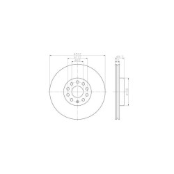 Lot de 2 Disque (x1) TEXTAR 92120505