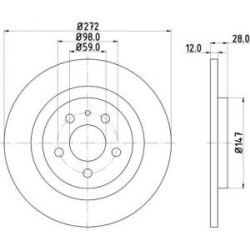 Jeu Disques Mintex MDC1599