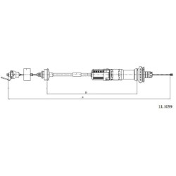 Cable divers Cabor 11.3059