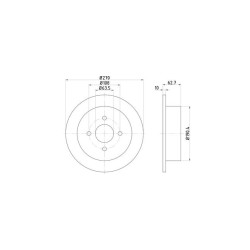 Lot de 2 Disque (x1) TEXTAR 92064400