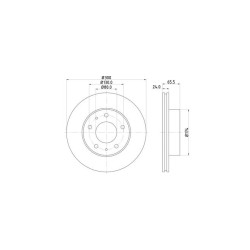 Lot de 2 Disque (x1) TEXTAR 92116703