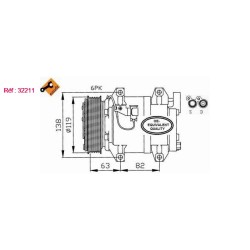 Compresseur NRF 32211