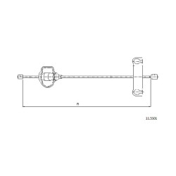 Cable de freins Cabor 11.5501