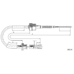 Cable divers Cabor 1652.4