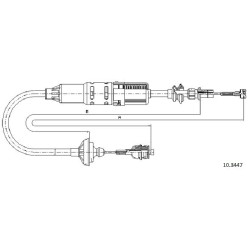 Cable divers Cabor 10.3447