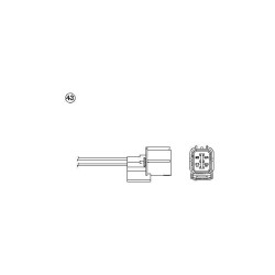 Sonde Lambda NGK OZA501-H4