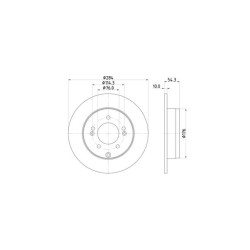 Lot de 2 Disque (x1) TEXTAR 92166600