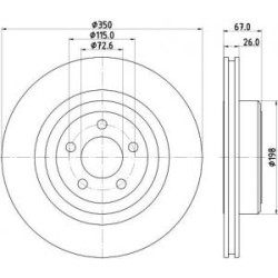 Jeu Disques Mintex MDC2320