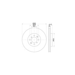 Lot de 2 Disque (x1) TEXTAR 92170703