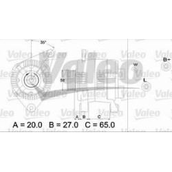 Alternateur Valeo 437198