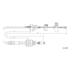 Cable divers Cabor 11.2149