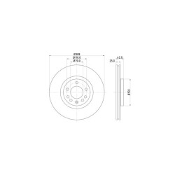 Lot de 2 Disque (x1) TEXTAR 92110903