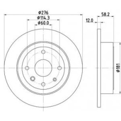 Jeu Disques Mintex MDC2135