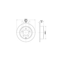 Lot de 2 Disque (x1) TEXTAR 92202903