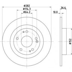 Jeu Disques Mintex MDC2857C