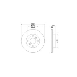 Lot de 2 Disque (x1) TEXTAR 92078200