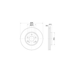 Lot de 2 Disque (x1) TEXTAR 92106005