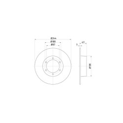 Lot de 2 Disque (x1) TEXTAR 92014400