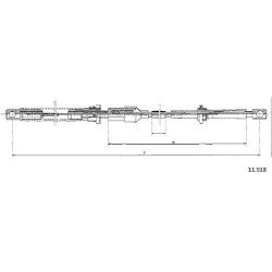 Cable divers Cabor 11.918