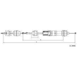 Cable divers Cabor 11.3046