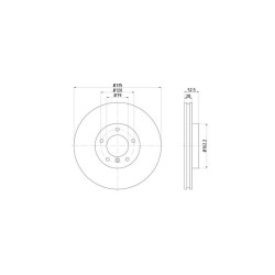 Lot de 2 Disque (x1) TEXTAR 92071103