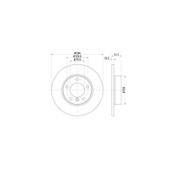 Lot de 2 Disque (x1) TEXTAR 92055503