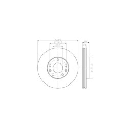 Lot de 2 Disque (x1) TEXTAR 92195505