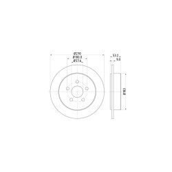 Lot de 2 Disque (x1) TEXTAR 92108600