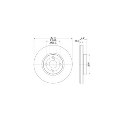 Lot de 2 Disque (x1) TEXTAR 92126003