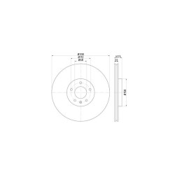 Lot de 2 Disque (x1) TEXTAR 92160403