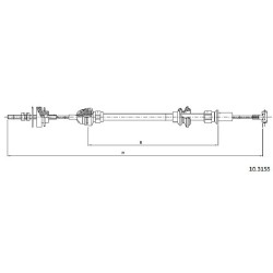 Cable divers Cabor 10.3155