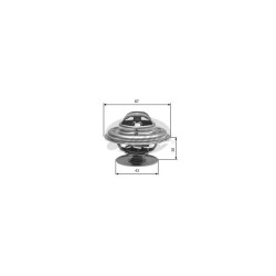 Thermostat huile Gates TH13480G1