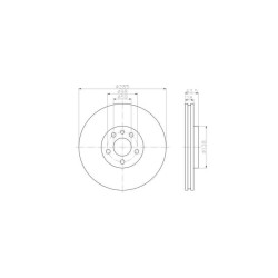 Lot de 2 Disque (x1) TEXTAR 92115003