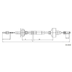 Cable divers Cabor 10.3142