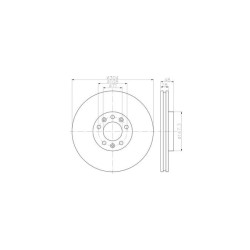 Lot de 2 Disque (x1) TEXTAR 92157003