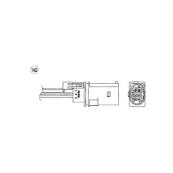 Sonde Lambda NGK UAA0004-VW008