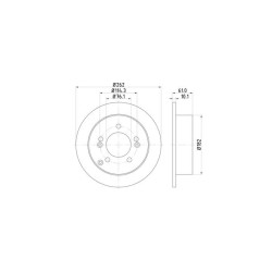 Lot de 2 Disque (x1) TEXTAR 92156803