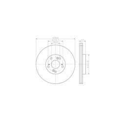 Lot de 2 Disque (x1) TEXTAR 92140903